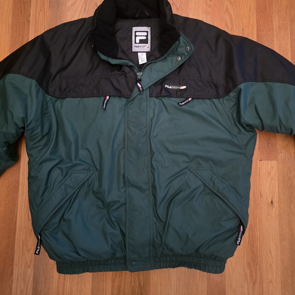 Filatech Green And Black Jacket - Xl